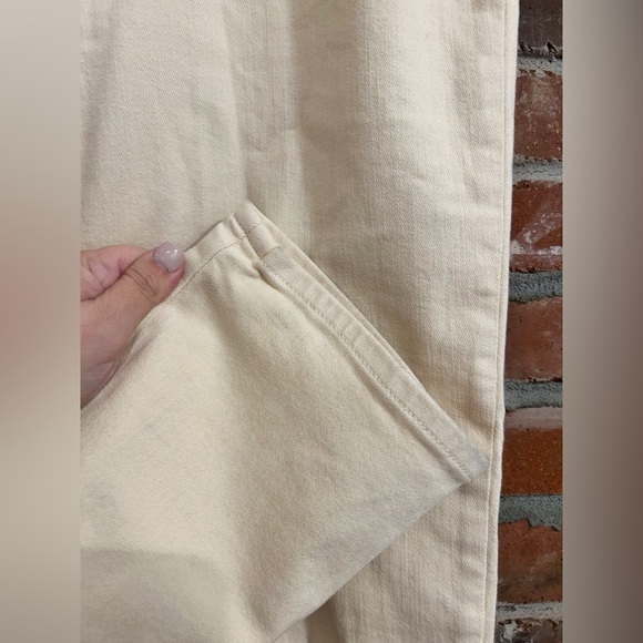 Athleta Flex Straight Leg Ankle Jean in Bone Size 6 - Picture 5 of 10